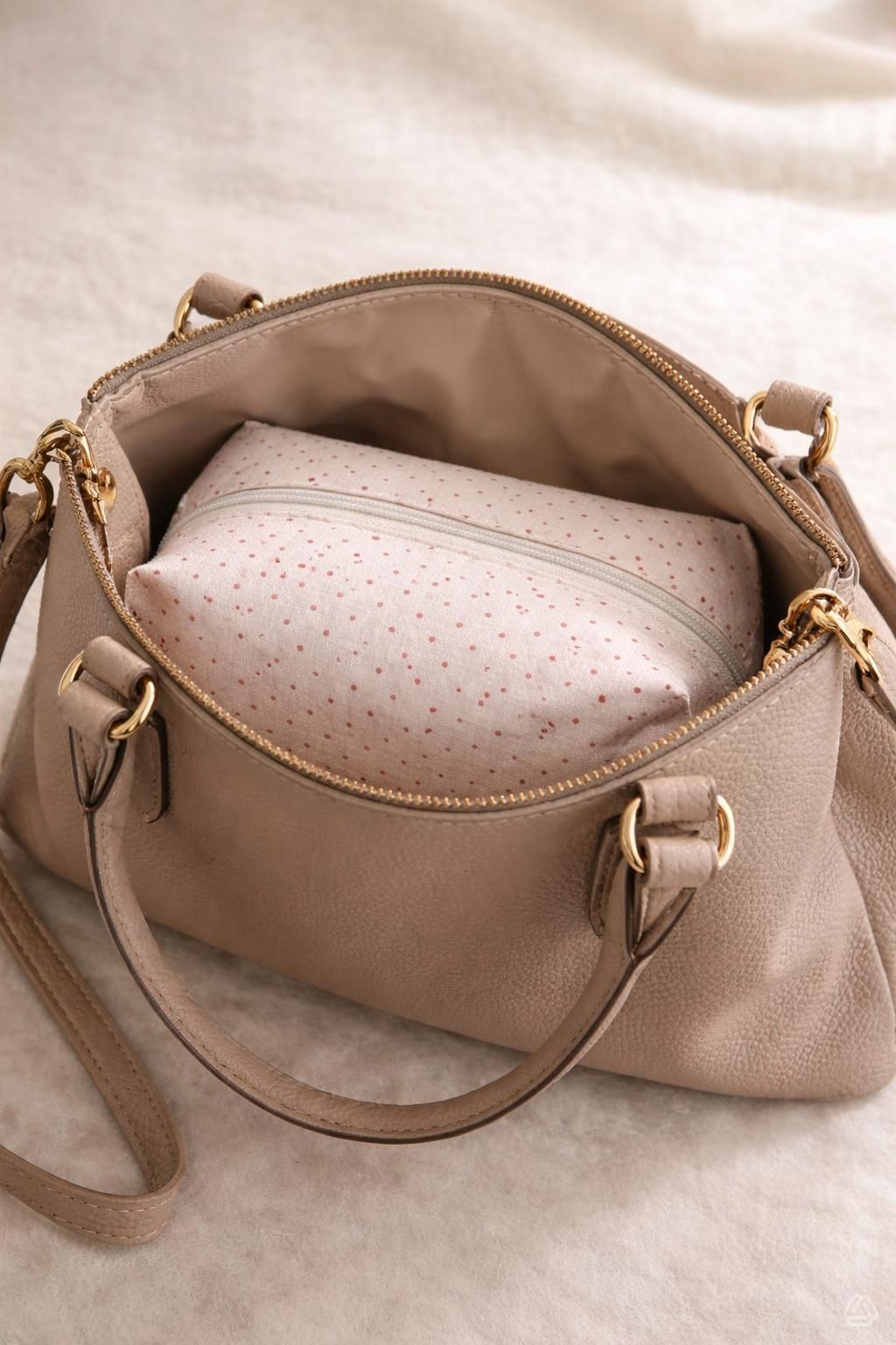 Moonflower - Pochette moyenne faite main